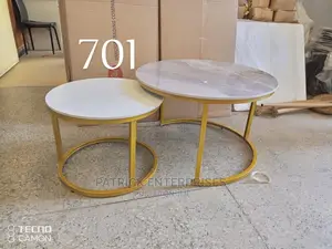 Imported Morden Marble Nesting Tables