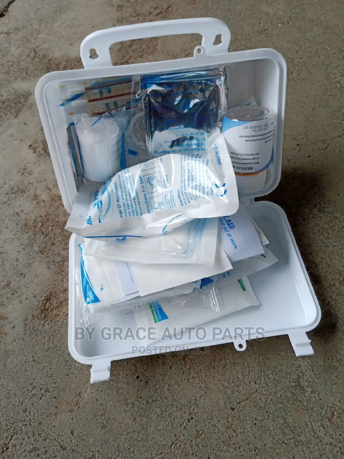 White First Aid Box