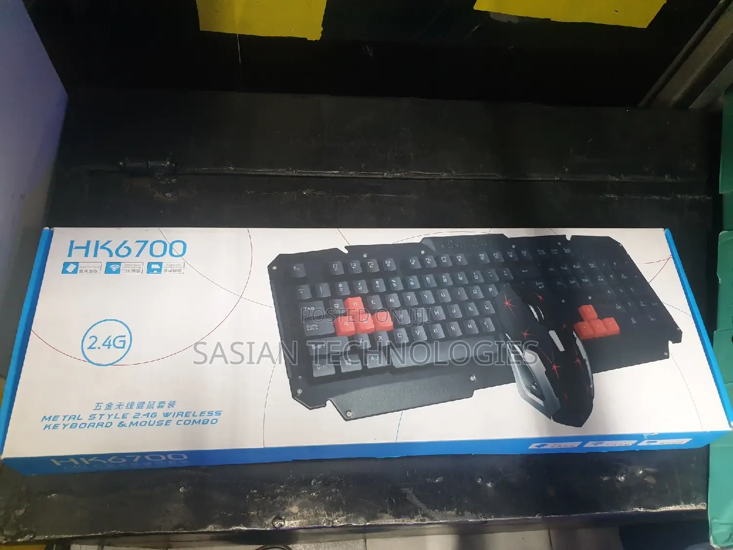 Hk6700 Gaming Keyboard and Mouse