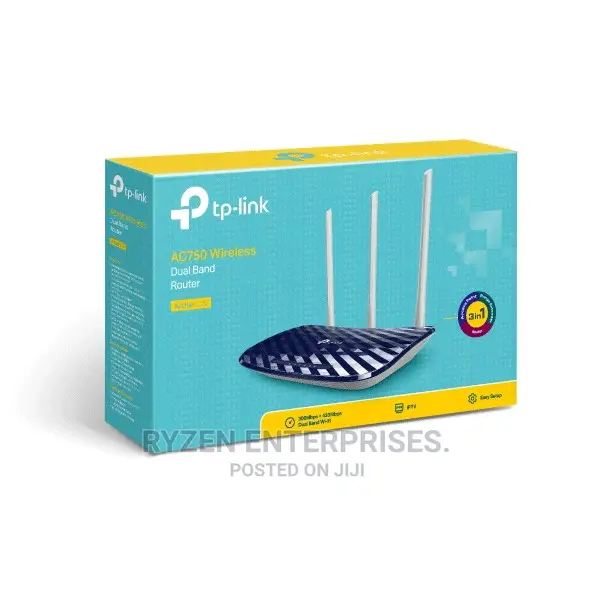 Tp-link Ac750 Wireless Dual Band Router (Tl Archer C20)