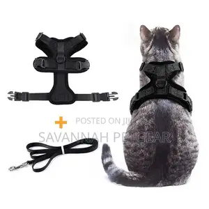 Comfort Travel Adjustable Cat Harness Leash