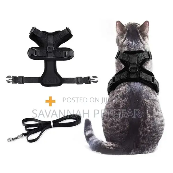 Comfort Travel Adjustable Cat Harness Leash
