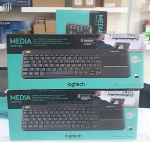 Logitech Wireless Keyboard With Touchpad Plus - White