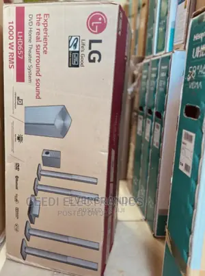 LG 5:1 Channel Lhd657 1000 Watts Home Theater Tall Boy