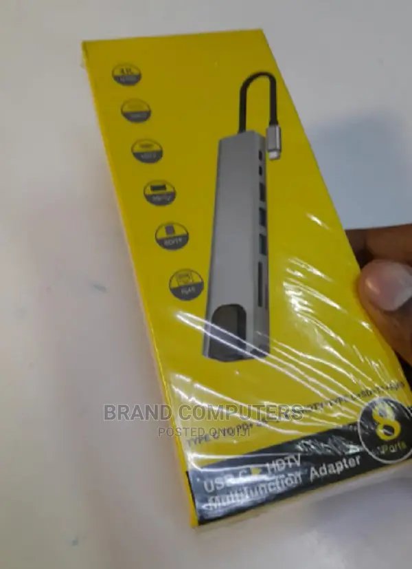 8 in 1 Type C to HDMI
