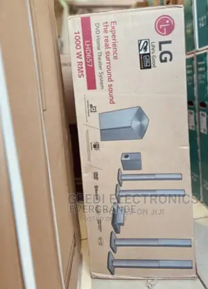 1000 Watts LG 5:1 Channel LHD657 Home Theater Tall Boy