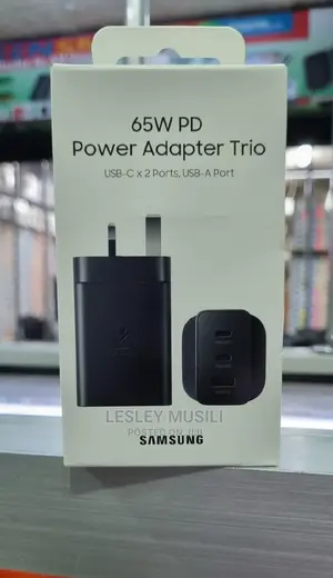 Samsung 65W Power Adapter Trio Usb-C×2 Ports