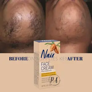 Nair Face Cream Facial Hair Remover( No Razor Bumps)For PCOS