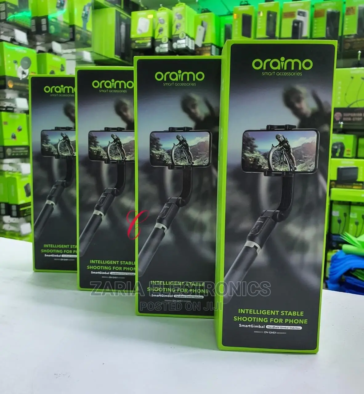 Oraimo Smart Gimble, Hand Held Phone Stabilizer