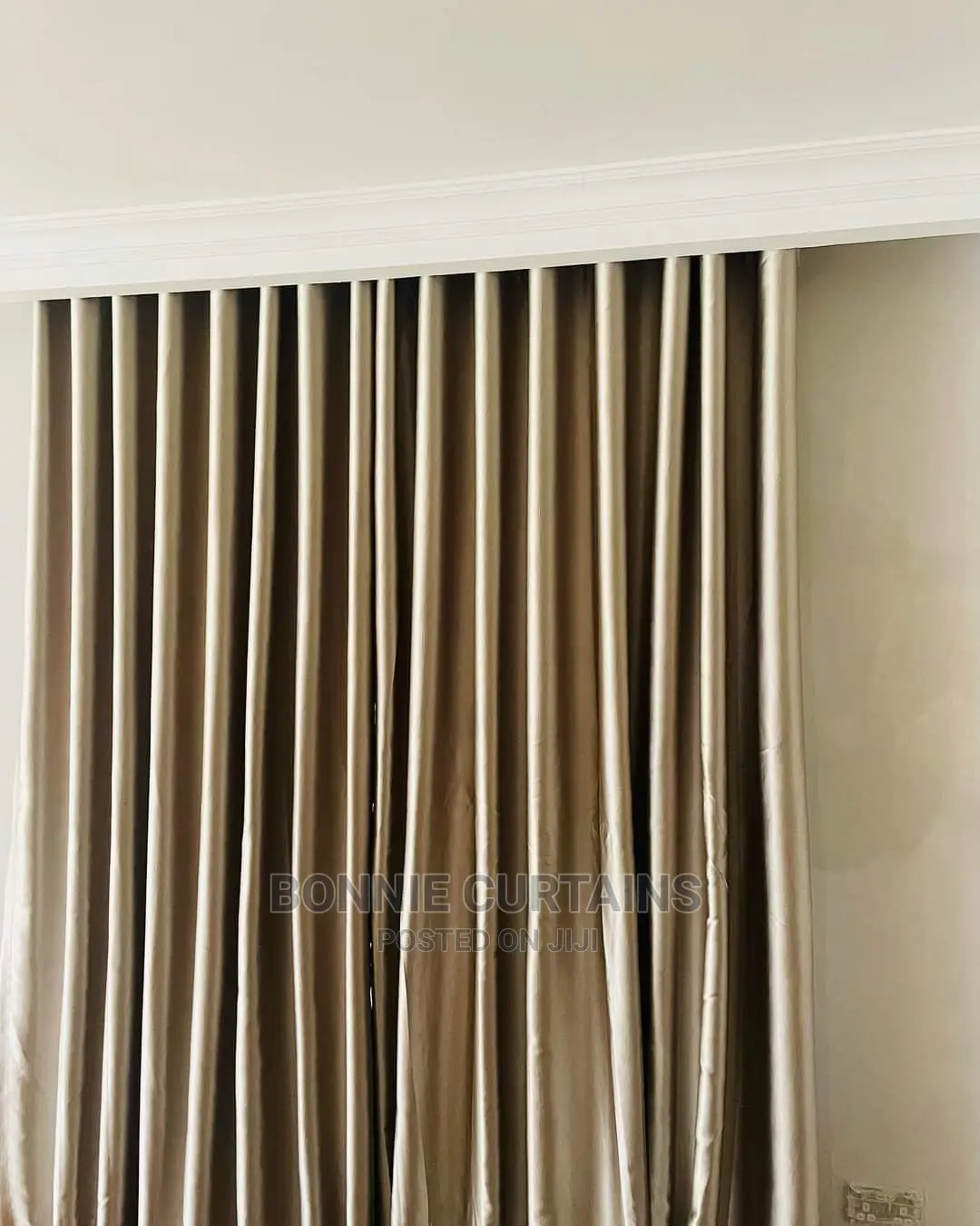 Pink Modern Curtains and White Sheers