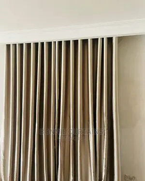 Pink Modern Curtains and White Sheers