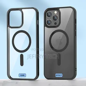 Mag Safe Clear Silicone Slim Case for iPhone 14 Pro Max 13 1