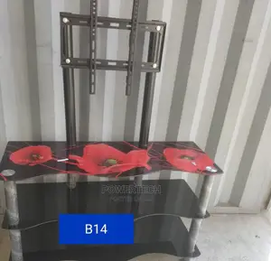 Glass Tv Stand With Mount.