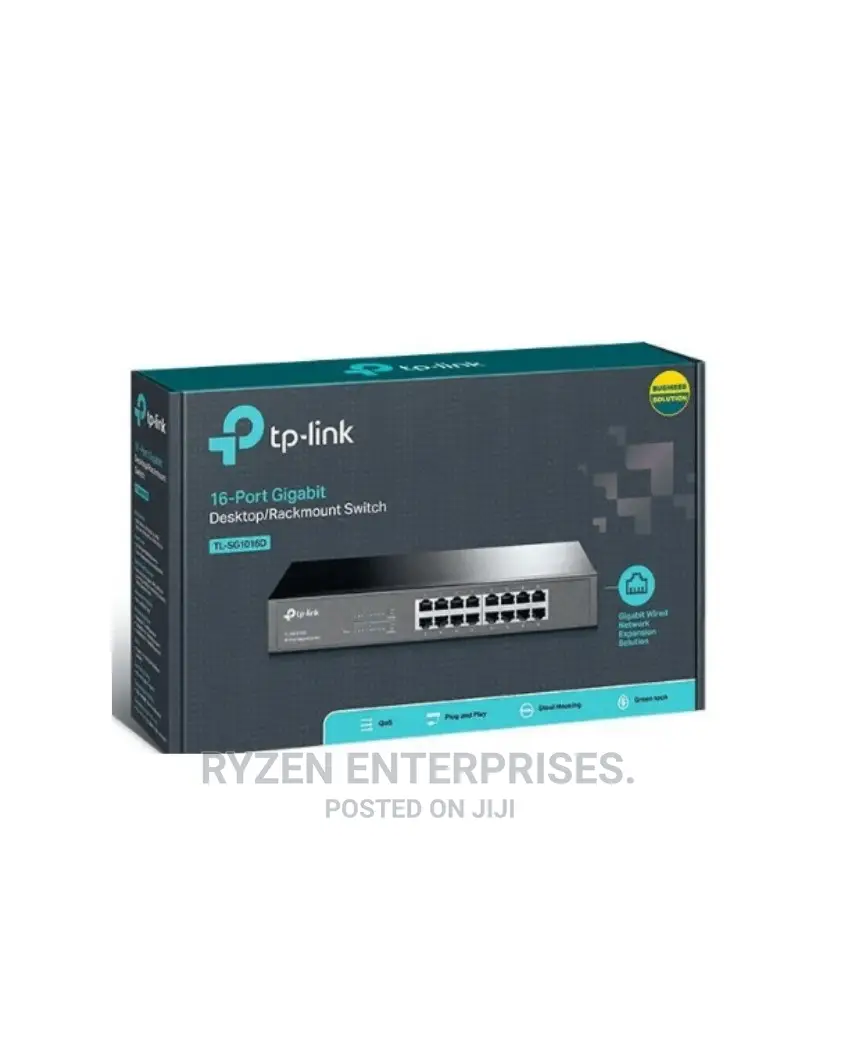 Tp-Link 16-Port100/1000mbps Gigabit Desktop Rackmount Switch