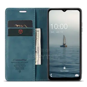 Samsung Galaxy A24 4G Flip Vintage Case - Blue