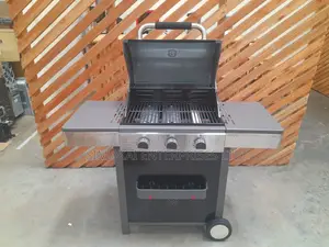 3 Burner Gas Bbq With Wheels