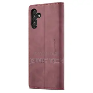 Samsung Galaxy A24 4G Vintage Case - Wine Red