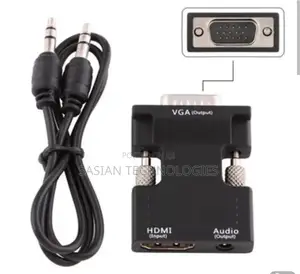 HDMI to VGA Connector With Audio