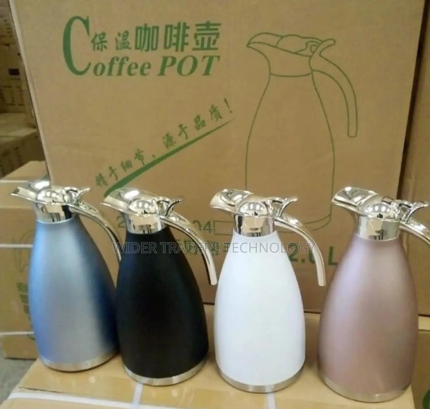 Jamespot 2L Stainless Steel Flask
