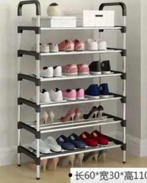 Portable Framed 7 Later Executive Shoe Rack