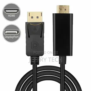 6FT Displayport DP Male to HDMI Female Cable