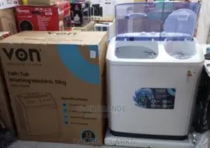 Von Washing Machine 10 Kg Twin Tub