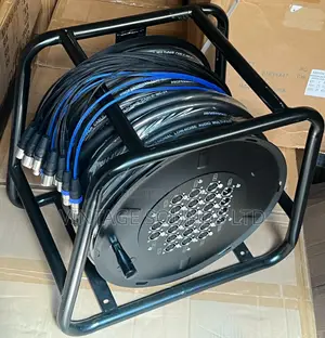SNAKE CABLE WITH RACK 50 Meters 24 Channel