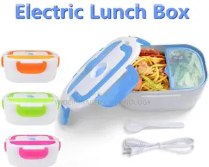 Electric Lunch Box Red Green and Orange Available