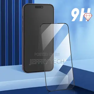Ceramic Glass iPhone 14 Pro Sloped Black