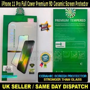 For iPhone 11 Pro 5.8" Full Cover Premium 9D Ceramic Screen