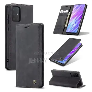 Samsung Galaxy S20 Vintage Flip Case - Black