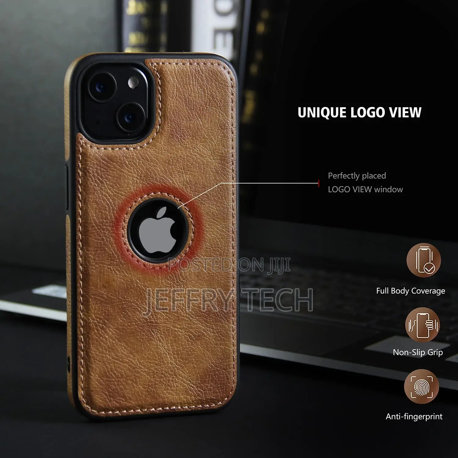 Super Soft-Touch | Bumper Case for iPhone 14 Plus (Brown)