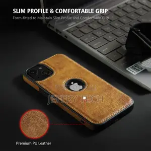 Super Soft-Touch | Bumper Case for iPhone 14 Plus (Brown)