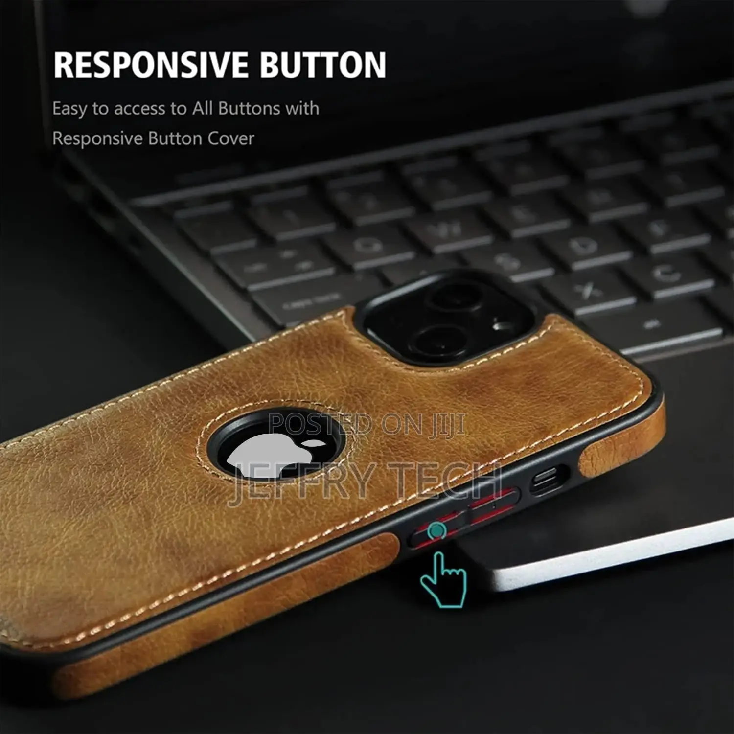 Super Soft-Touch | Bumper Case for iPhone 14 Plus (Brown)
