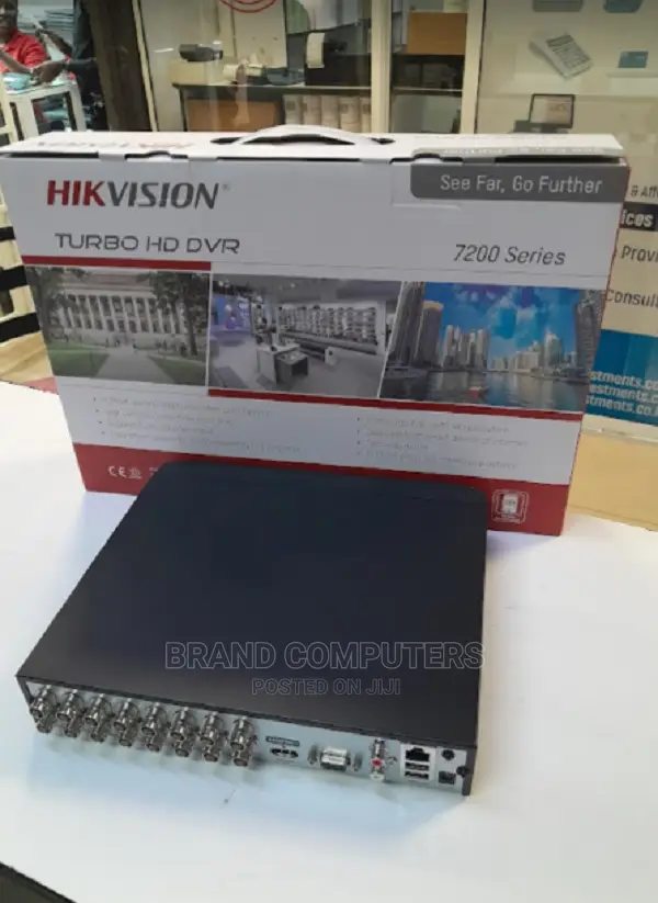 16 Channel DVR Metallic Hikvision DVR Machine