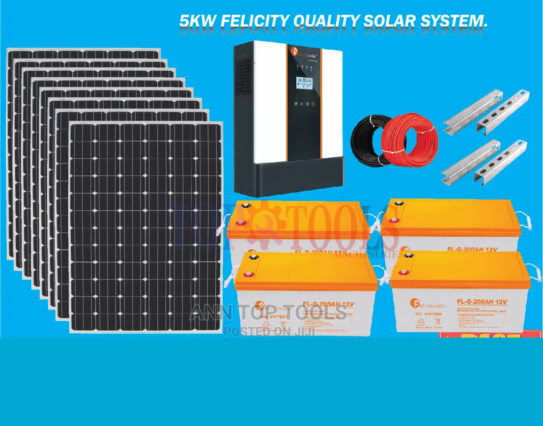 5 Kw Felicity Quality Solar System