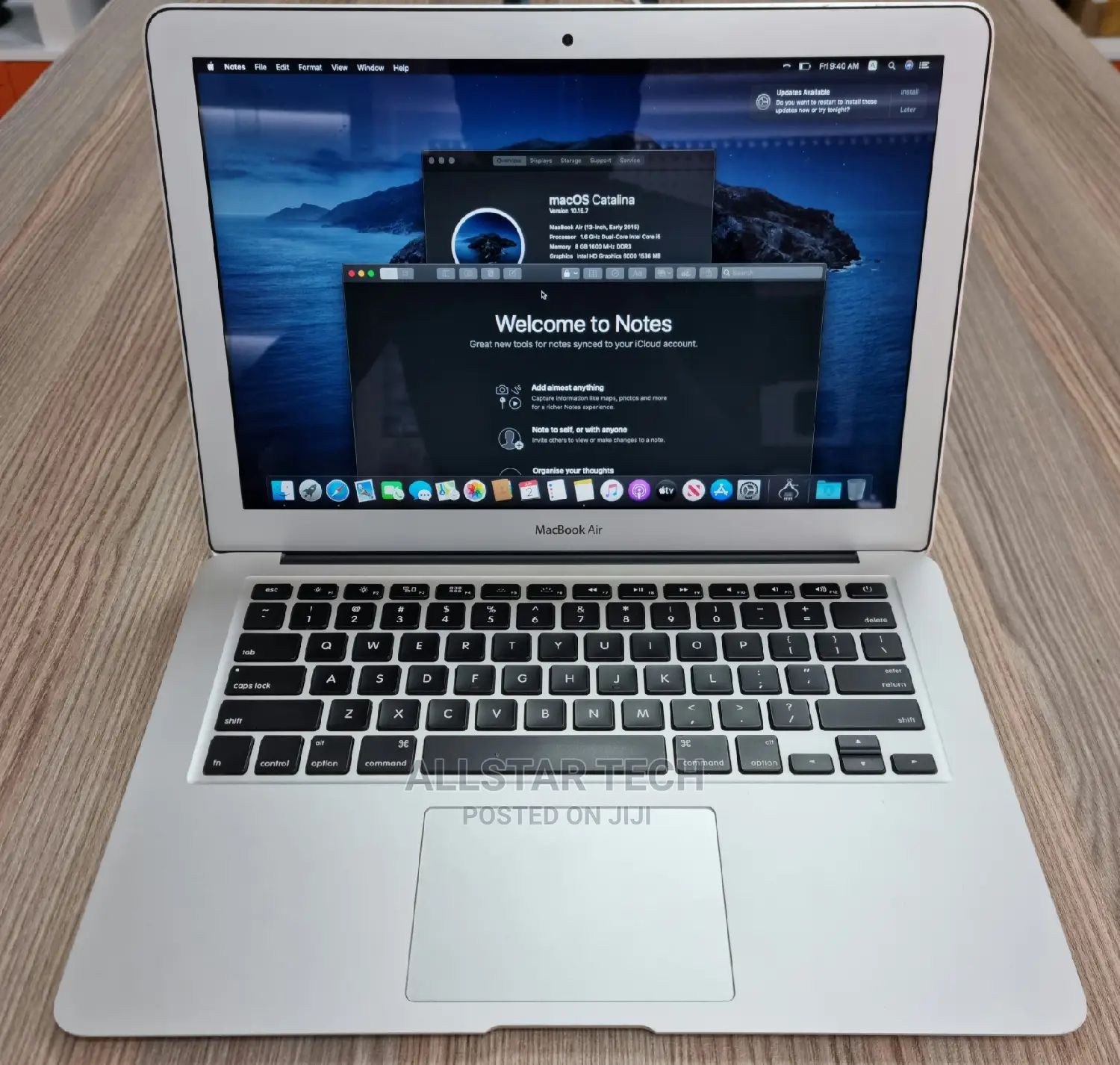 Laptop Apple MacBook Air 8GB Intel Core I5 SSD 128GB