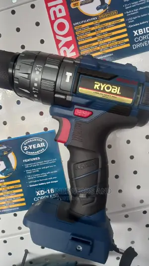 Cordless Impact Drill- RYOBI Brand