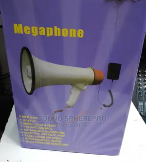 Megaphone With Siren and Volume Control
