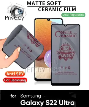 For Samsung Galaxy S22 Ultra Nano Ceramic TPU Screen Protect