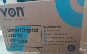 Von Digital Led Smart Android 4 K Ultra HD Tv