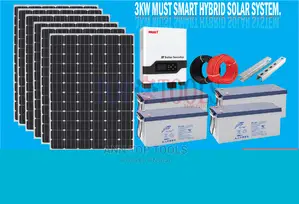 3 Kw Must Hybrid Solar System