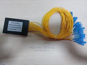 1x16 SC/UPC PLC Splitter With Plastic ABS Box Package