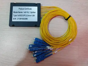 1x8 SC/ UPC ABS Box Optical Fiber Splitter