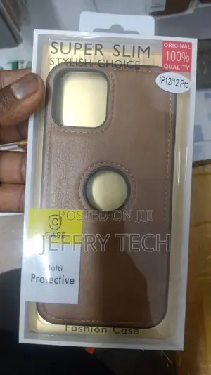 iPhone 12/12 Pro Back Cover | Flexible Pu Leather | Full Cam