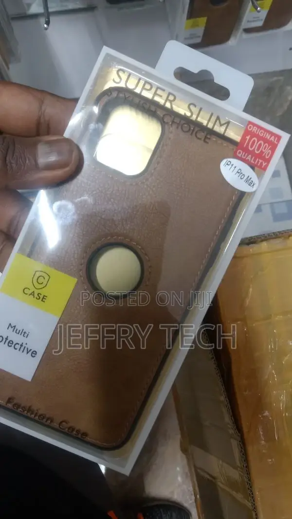 Back Cover for iPhone 11 Pro Max (Flexible|PU Leather, Sili