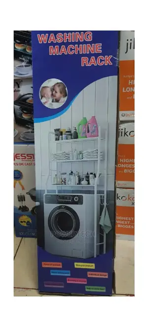 3 Layer Over the Washing Machine Storage Rack Organizer