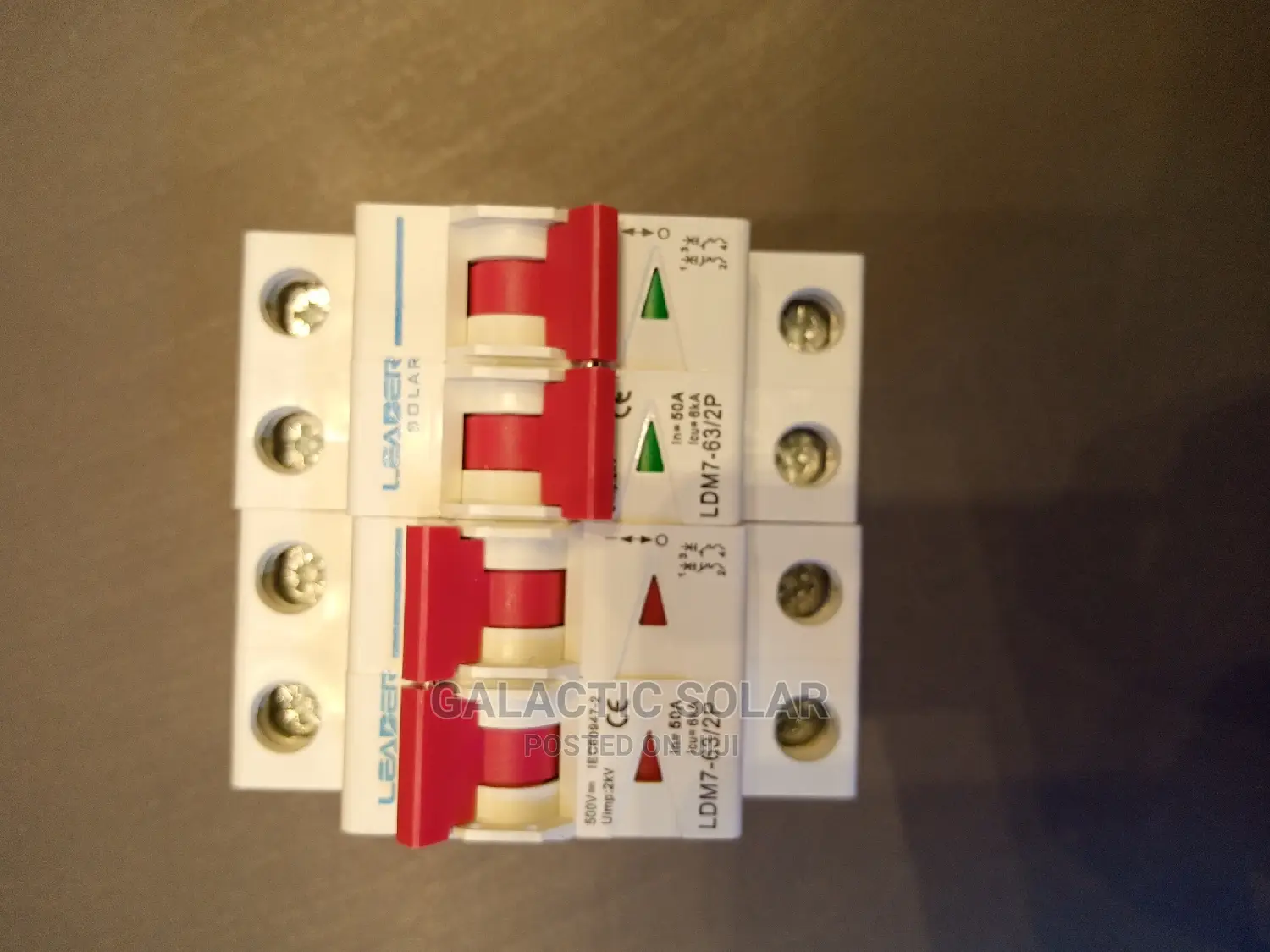 50A 500V DC MCB