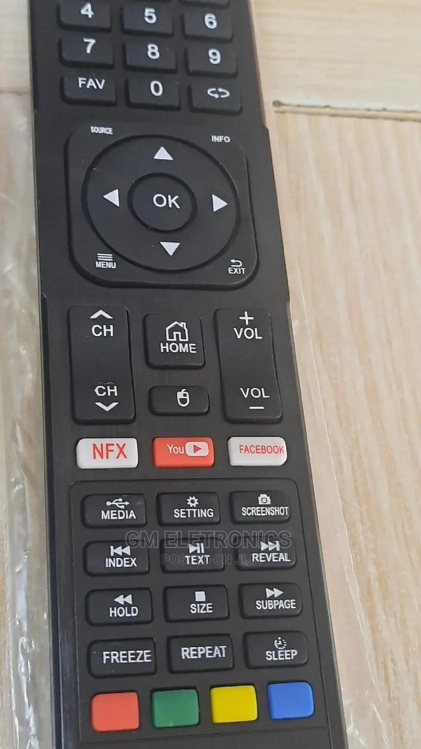 NEW Vitron FB Smart Tv Replacement Remote Control.