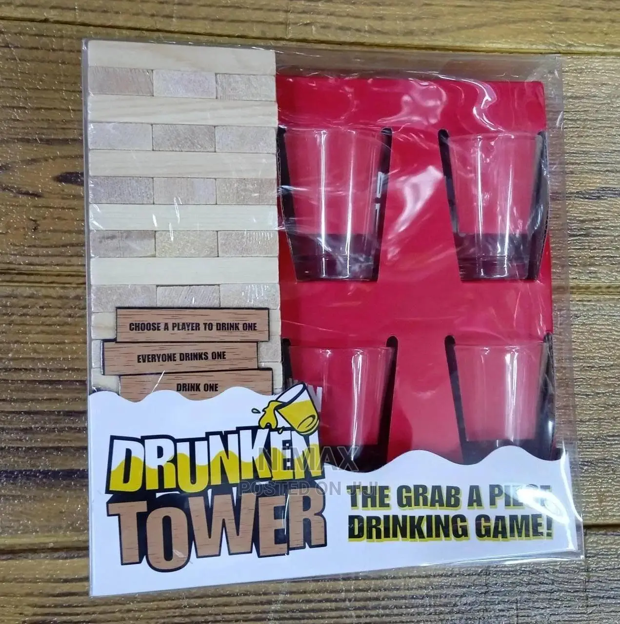Drunken Tower Drinking Game